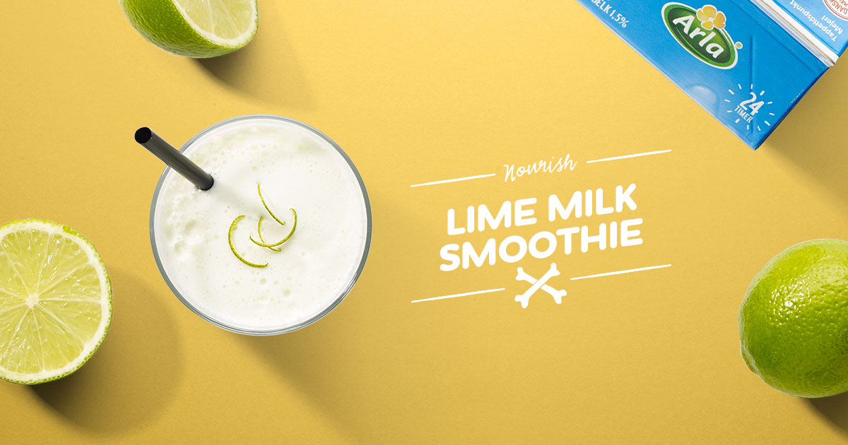 LIME MILK SMOOTHIE | Arla