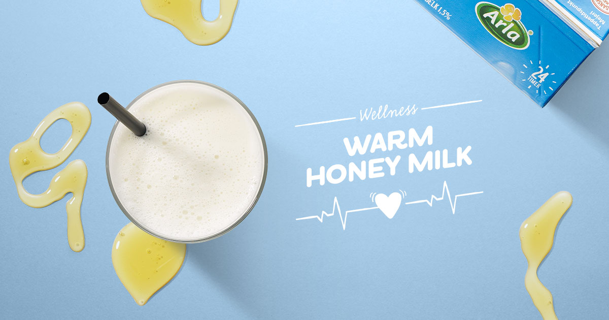 WARM HONEY MILK | Arla